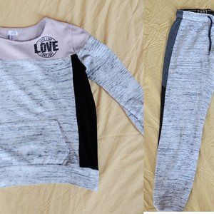 Sweatpants/sweatshirt set